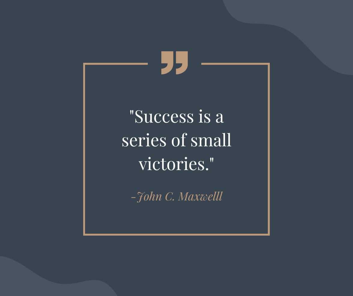 Success-is-a-Series-of-Small-Victories-Quote
